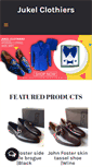 Mobile Screenshot of jukelclothiers.com